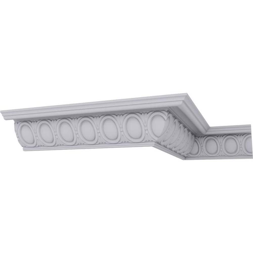 SAMPLE - 6 in. x 12 in. x 5-1/8 in. Polyurethane Egg and Dart Crown Moulding price history on PriceWatchPro