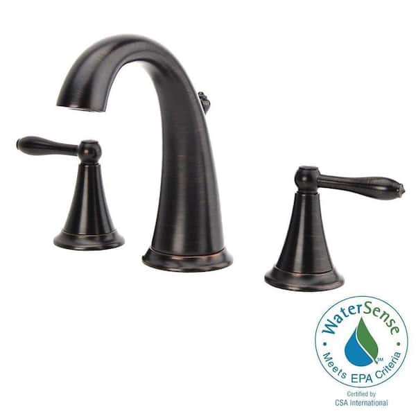 Fontaine Montbeliard 8 in. Widespread 2-Handle Mid-Arc Bathroom Faucet in Oil Rubbed Bronze