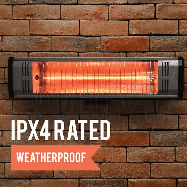 Heat Storm Tradesman 1,500-Watt Electric Outdoor Infrared Quartz Portable  Space Heater with Tripod and Wall/Ceiling Mount HS-1500-TT - The Home Depot