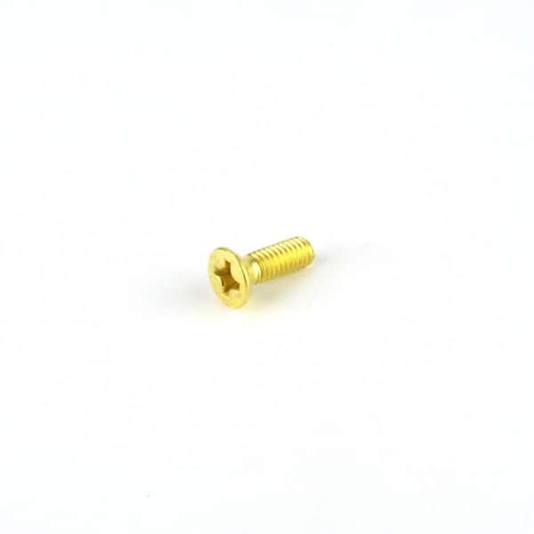 1/4 in.-20 x 2 in. Phillips Flat Head Brass Machine Screw (2-Pack)