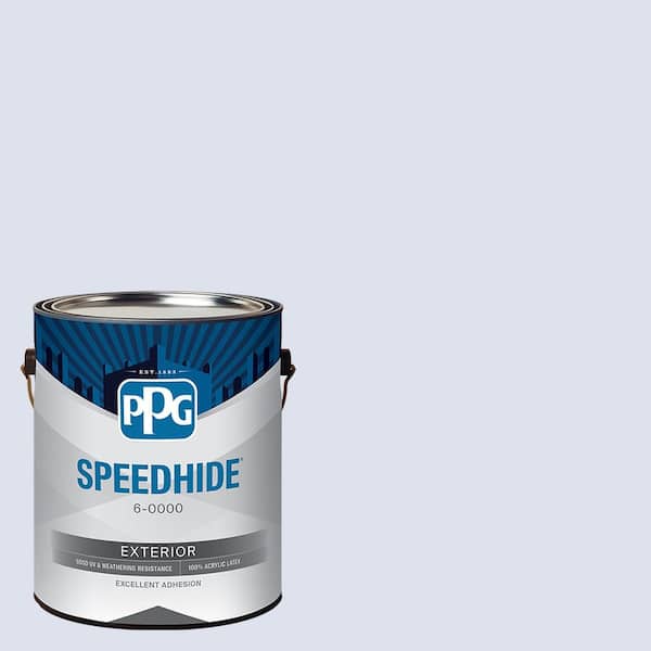 SPEEDHIDE 1 gal. PPG1246-1 Violet Ice Flat Exterior Paint