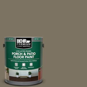 1 gal. #N320-6 Arrowhead Low-Lustre Enamel Interior/Exterior Porch and Patio Floor Paint