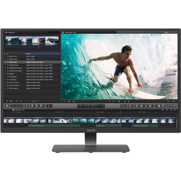 SEIKI 40 in. Class 60Hz 4k Ultra HD Flat Desktop Monitor