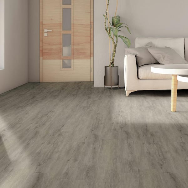 TrafficMaster Take Home Sample - Moonstone Click Lock Rigid Core