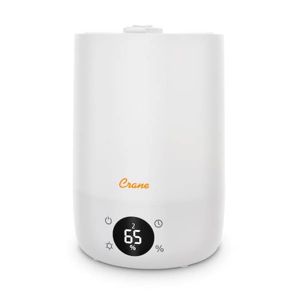 Crane 1.2 Gal. Top Fill Cool Mist Humidifier with Sleep