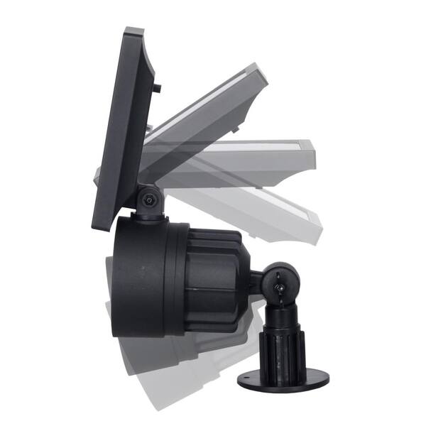 ライト・ランタン LED spotlight set of 2 Westinghouse Solar 3.7 Volt Black LED Spotlight with Color