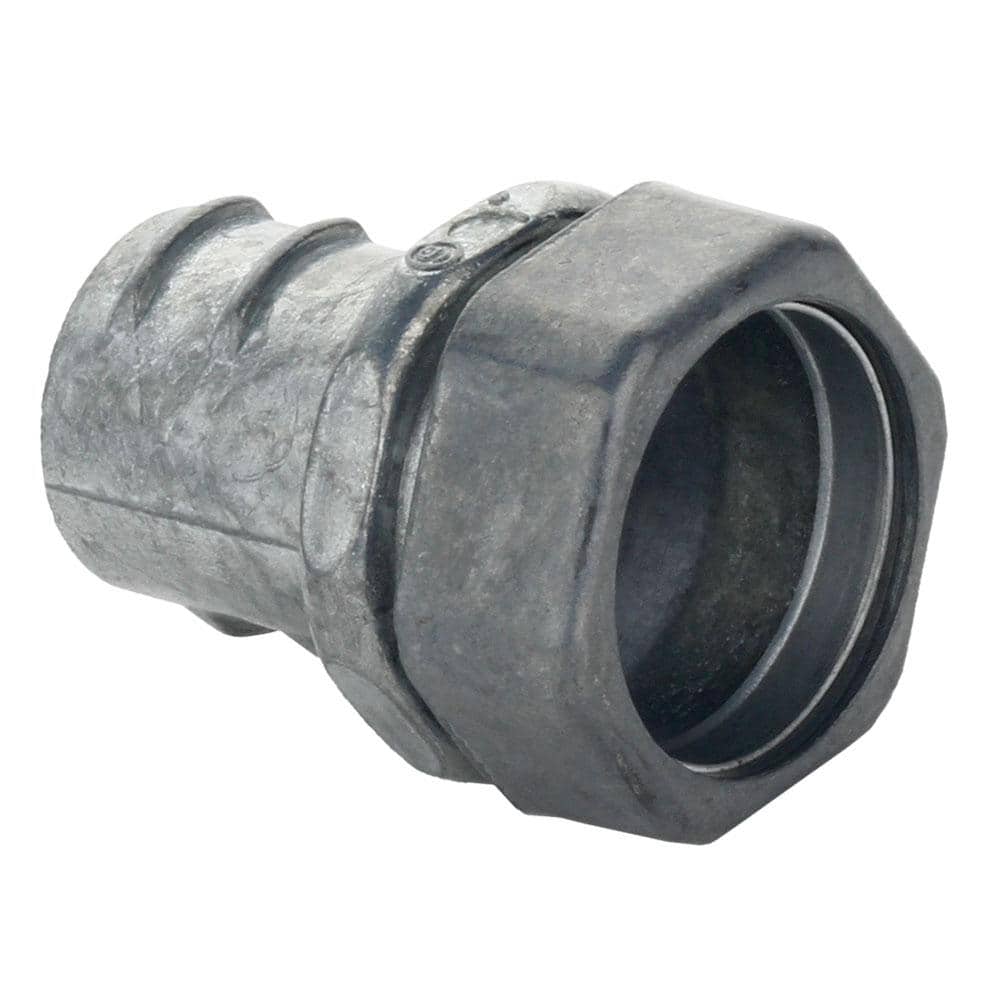 1 in. Combination Coupling (EMT-to-FLEX / Compression to Screw-in), (1-Pack