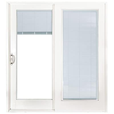 Mp Doors 72 In X 80 Woodgrain Interior Composite Prehung Left Hand Dp50 Sliding Patio Door With Blinds Between Glass G6068l3n2wl50 The Home Depot Mp Doors 72 In X 80 Woodgrain, Patio Sliding Door Blinds Home Depot