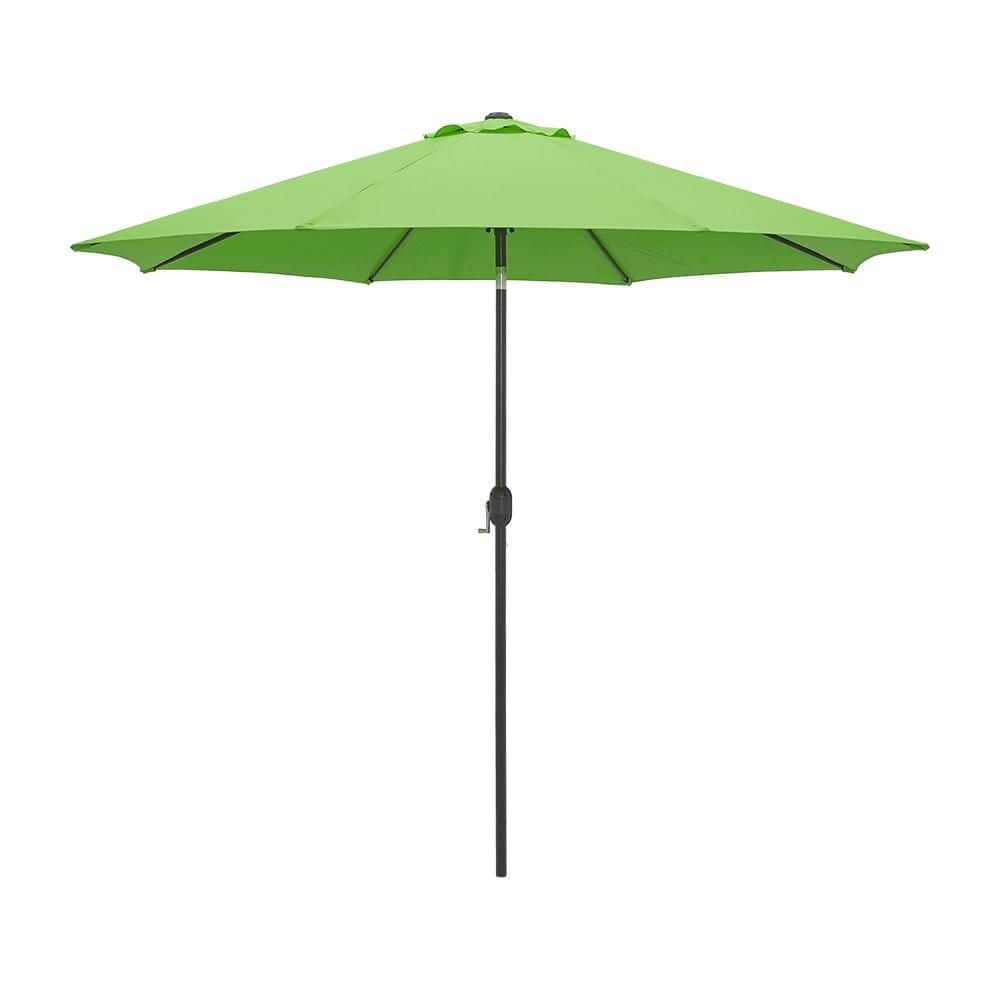 10 ft. Steel Crank and Tilt Market Patio Umbrella in Lime Green price history on PriceWatchPro