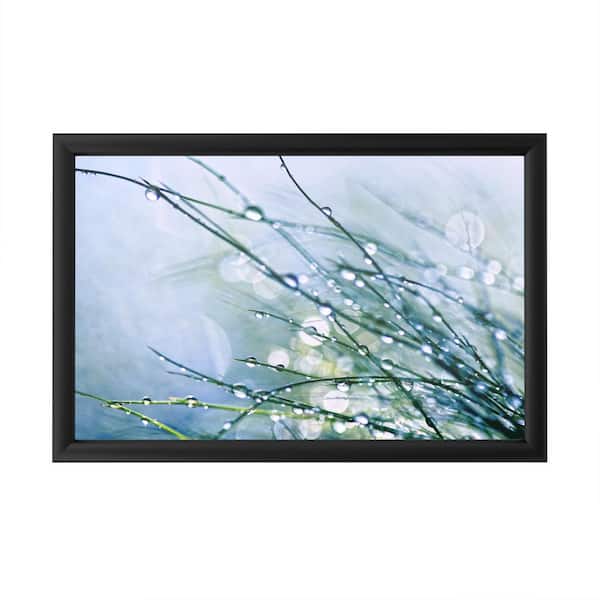Trademark Fine Art "Time to Relax" by Beata Czyzowska Framed with LED Light Floral Wall Art 16 in. x 24 in.