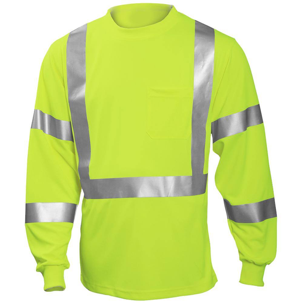 men's high visibility long sleeve shirts