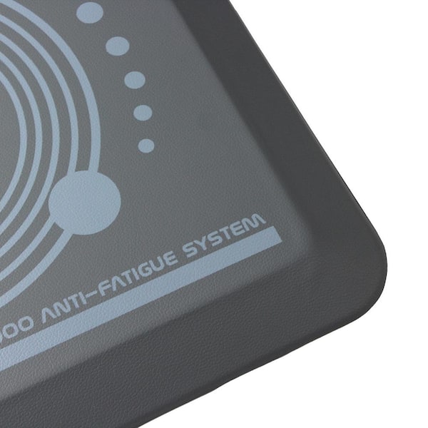 AFS-TEX 2000 Gray 20 in. x 32 in. Indoor Active Anti-Fatigue Mat