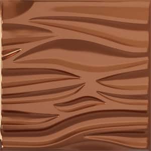 19-5/8-in W x 19-5/8-in H Serina EnduraWall Decorative 3D Wall Panel Copper