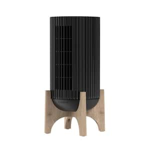 Artisan Series 1500 W 15.5 in. Black Electric High Velocity Tower Ceramic Heater with Base, Timer, Thermostat and Remote