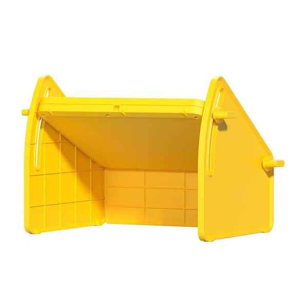 KIWDZFU Adjustable Heating Brooder Plate for Chicks Ducklings with 3-Sided Windshield Design for Poultry Warmth Yellow Equipment