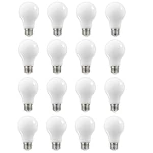 60-Watt Equivalent A19 Dimmable ENERGY STAR Frosted Filament LED Light Bulb Daylight (16-Pack)