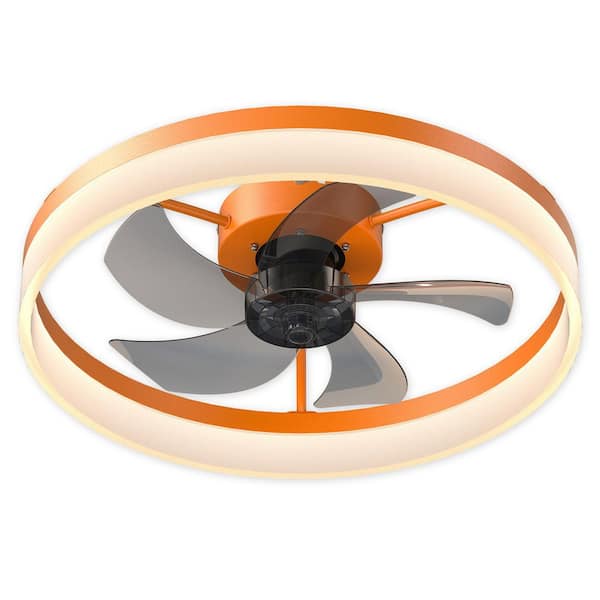 RF RV ジーン・ワルツ NN FB 20 in. LED Dimmable Indoor Green Smart Ceiling Fan with