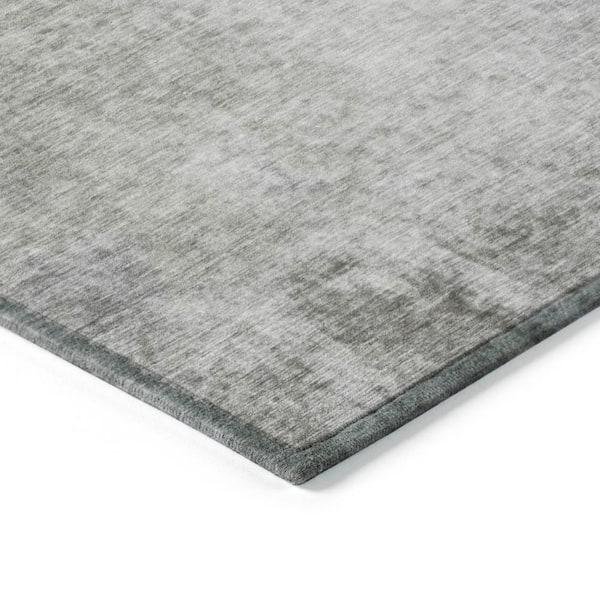 Chantille ACN562 Gray 2 ft. 3 in. x 7 ft. 6 in. Machine Washable Indoor/Outdoor Geometric Runner Rug