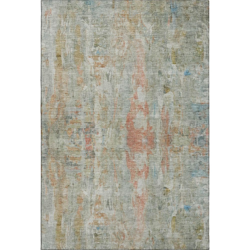Mayfield Premium Machine Washable Abstract AMF2310 Sage 9 ft. x 12 ft. Area Rug price history on PriceWatchPro