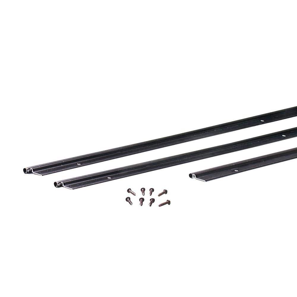 Condition photo showing New/Like New for M-D Building Products 69911 72 in. x 84 in. Bronze Flat-Design Aluminum and Vinyl Commercial Screw-on Top and Sides Door Seal Kit