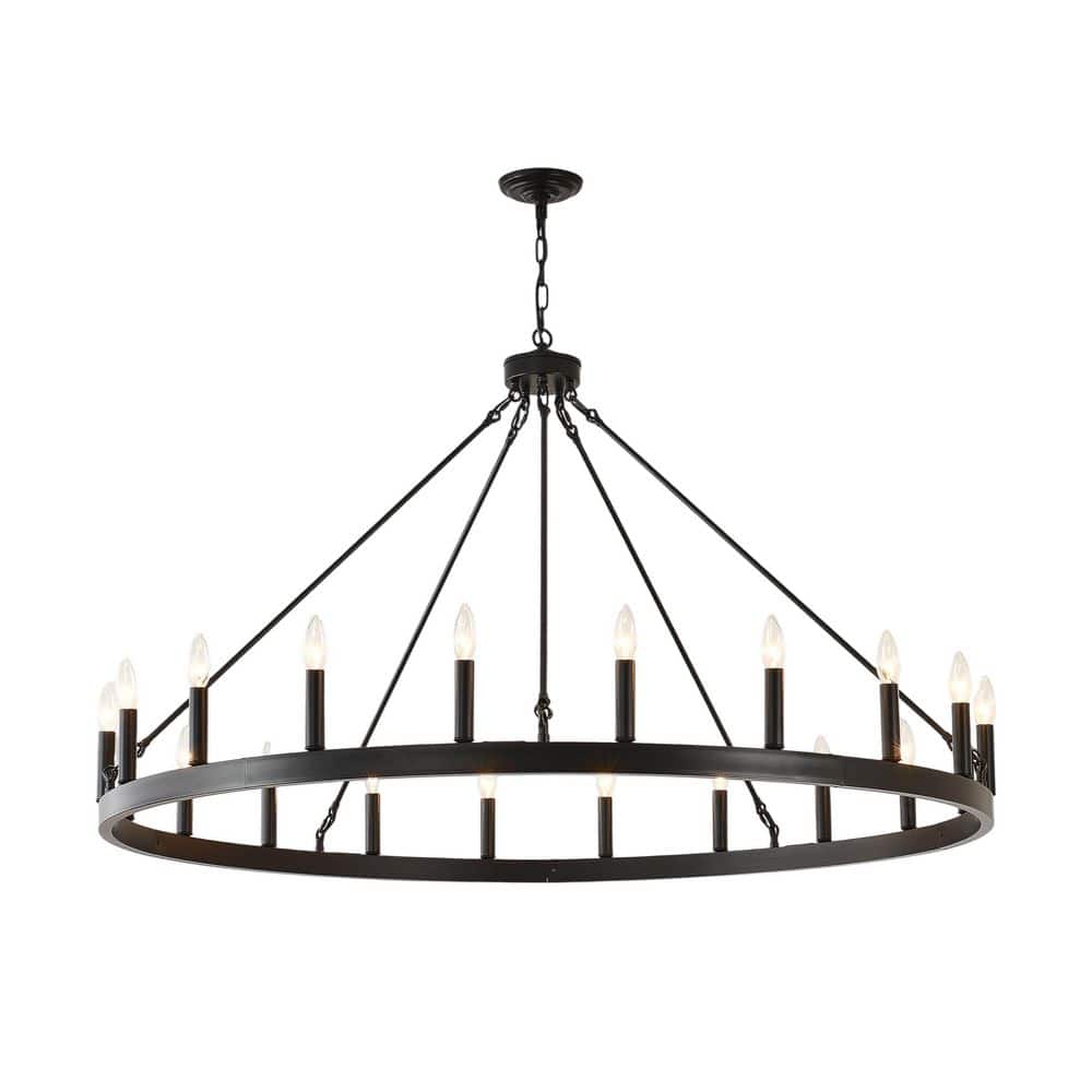 BAOURE 20 Lights Large Black Wagon Wh...