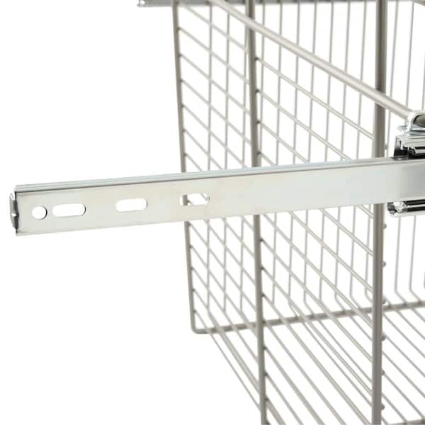 18'' or 24'' Wide Top Mount Bracket Set for CB Series Wire Basket by Rev-a- Shelf