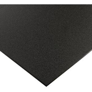 24 in. x 36 in. x .220 in. Black HDPE Sheet (4-Pack)