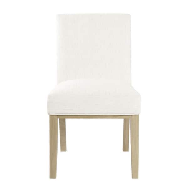 Homepop Kolbe-Stain-Resistant Woven Upholstery Dining Chair