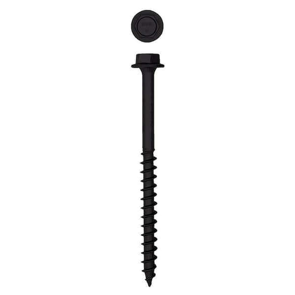 3/8 in. x 5 in. Exterior Hex Head Structural Wood Lag Screws  Powerlags Hex (25 EA)
