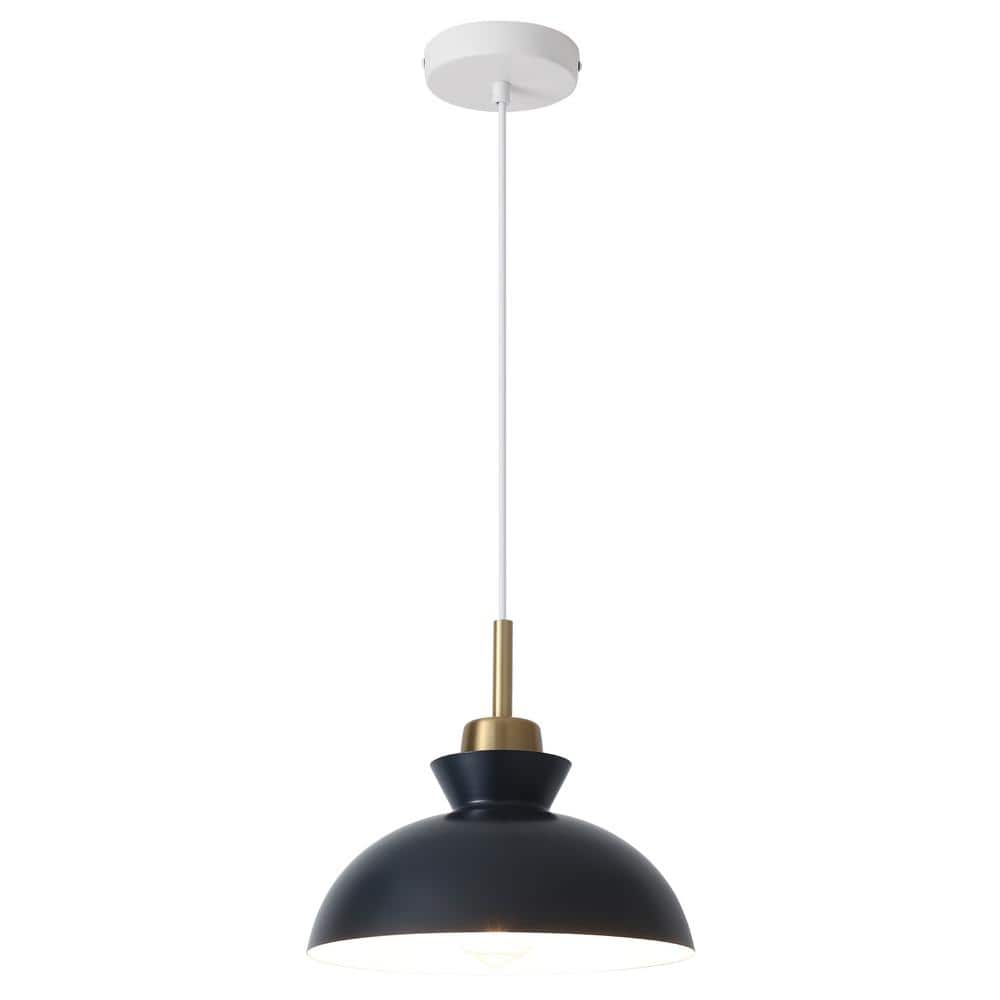 ♡様(11/10) LWYTJO Lustre 11 in. 1-Light Dark Blue Dimmable Modern Industrial