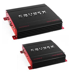 4 Channel and 2 channel 1000 Watt Amp A/B Class Car Stereo Amplifiers