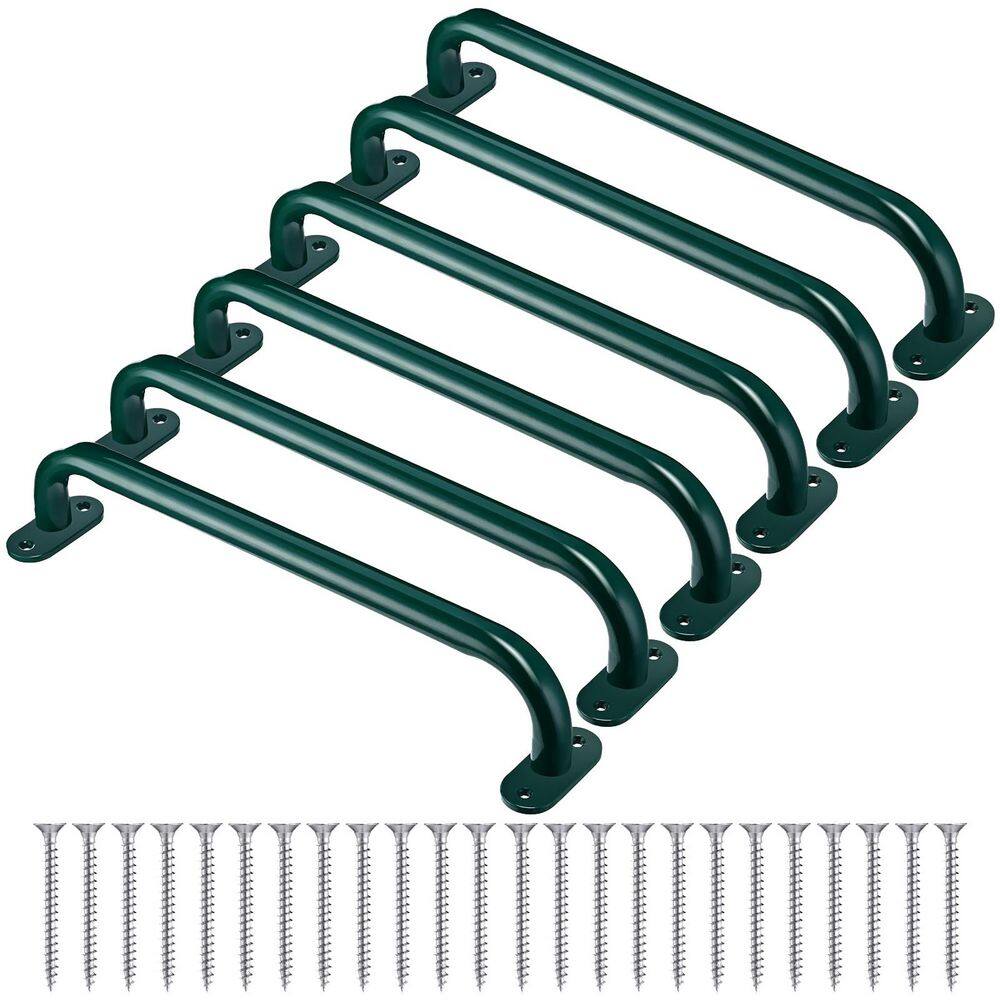 6-Pack Green Metal Safety Handles for Swing Sets and Playground Equipment, 17 Inch, Durable Outdoor Accessories price history on PriceWatchPro