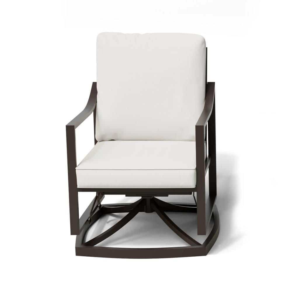"1PC 360° Swivel Rocking Patio Chair, Outdoor Glider Chair with 4"" Cushions" price history on PriceWatchPro