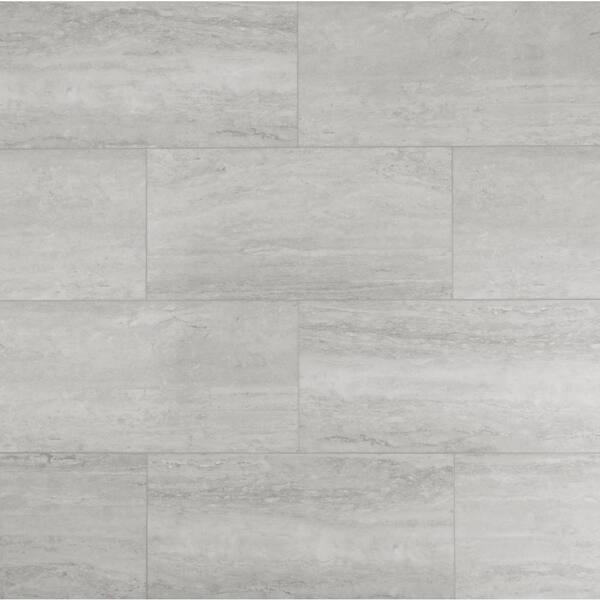 Black & White Venice Tile Vinyl / Lino Roll Flooring 2m & 4m Width Kit