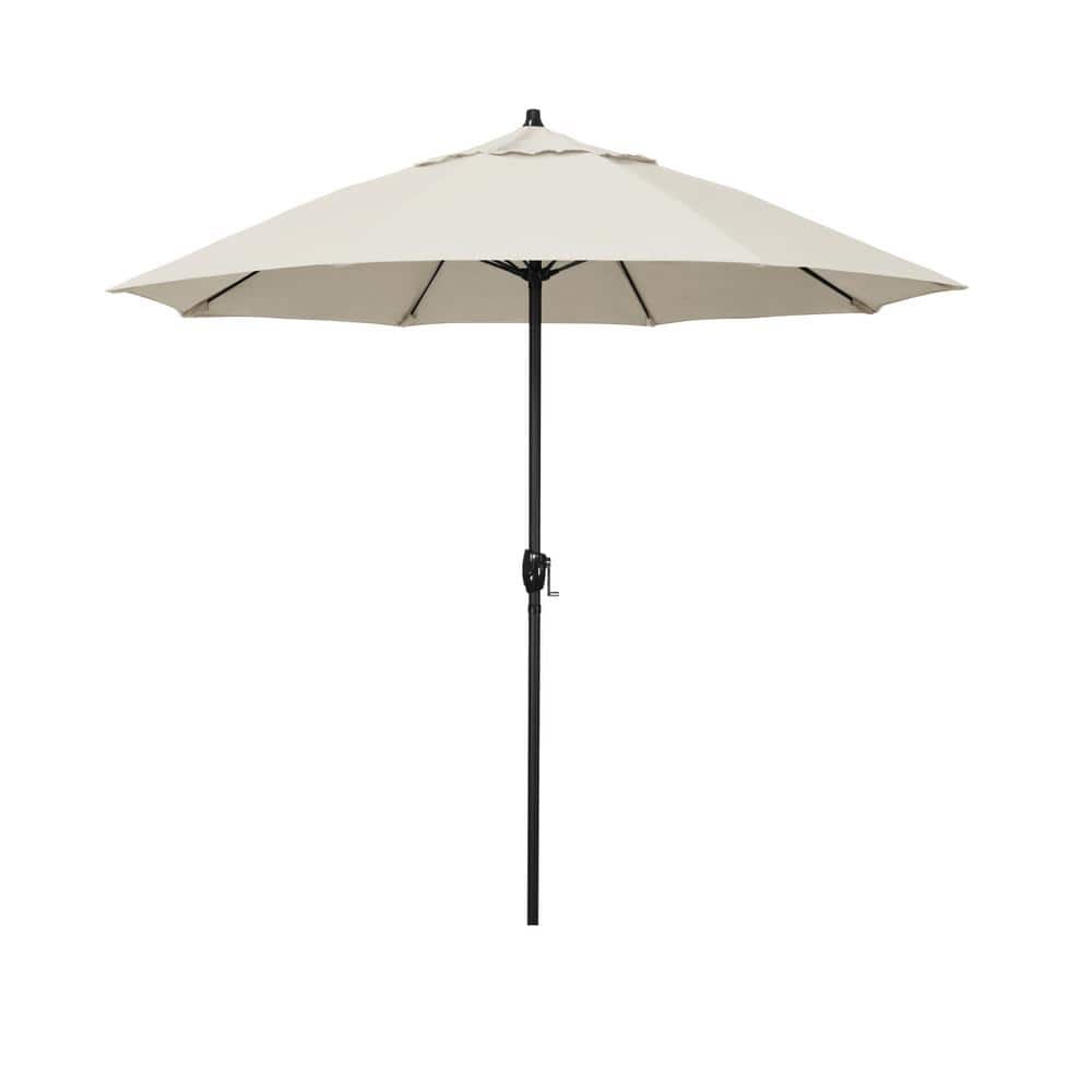 7.5 ft. Bronze Aluminum Market Patio Umbrella with Fiberglass Ribs and Auto Tilt in Canvas Pacifica price history on PriceWatchPro