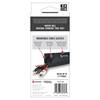 VELCRO 12 in. x 5.75 in. 2 ct 4/24 Mountable Cable Sleeves Black  VEL-30797-USA - The Home Depot