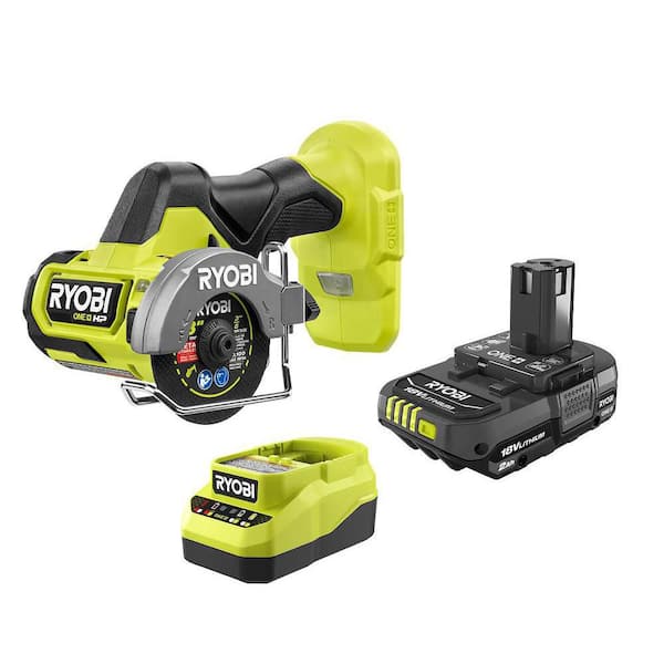 ONE+ HP 18V Brushless Cordless Compact Cut-Off Tool with 2.0 Ah Battery and Charger