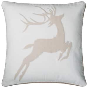 Holiday Dear Polyester Standard Throw Pillow
