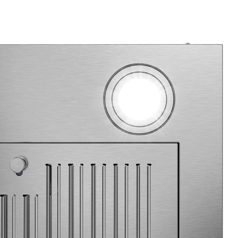 Streamline 28-inch Brushed Stainless Steel Insert Range Hood with Charcoal Filter