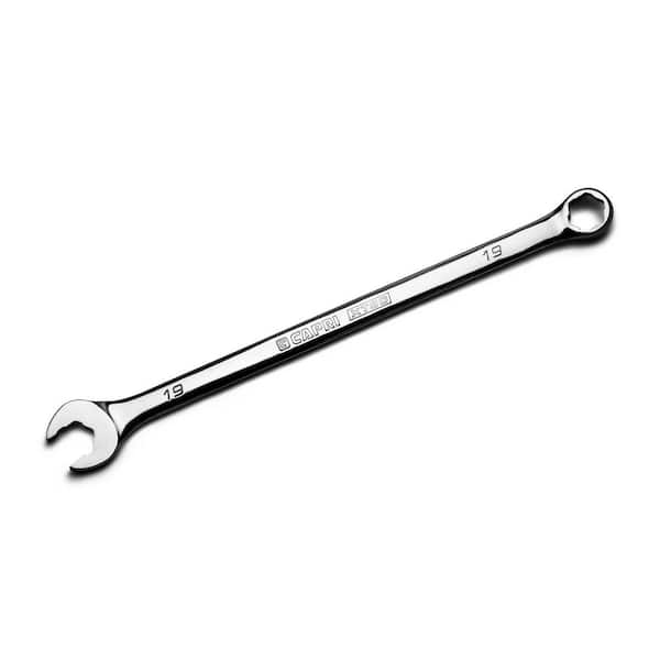 Capri Tools WaveDrive Pro 19 mm Combination Wrench for Regular and Rounded Bolts