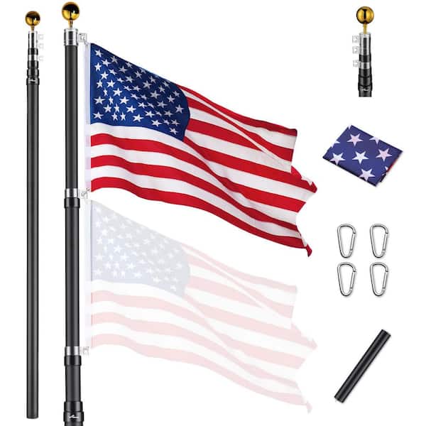 American Flag 7,6 4-10 lb. Light Spinning Rod