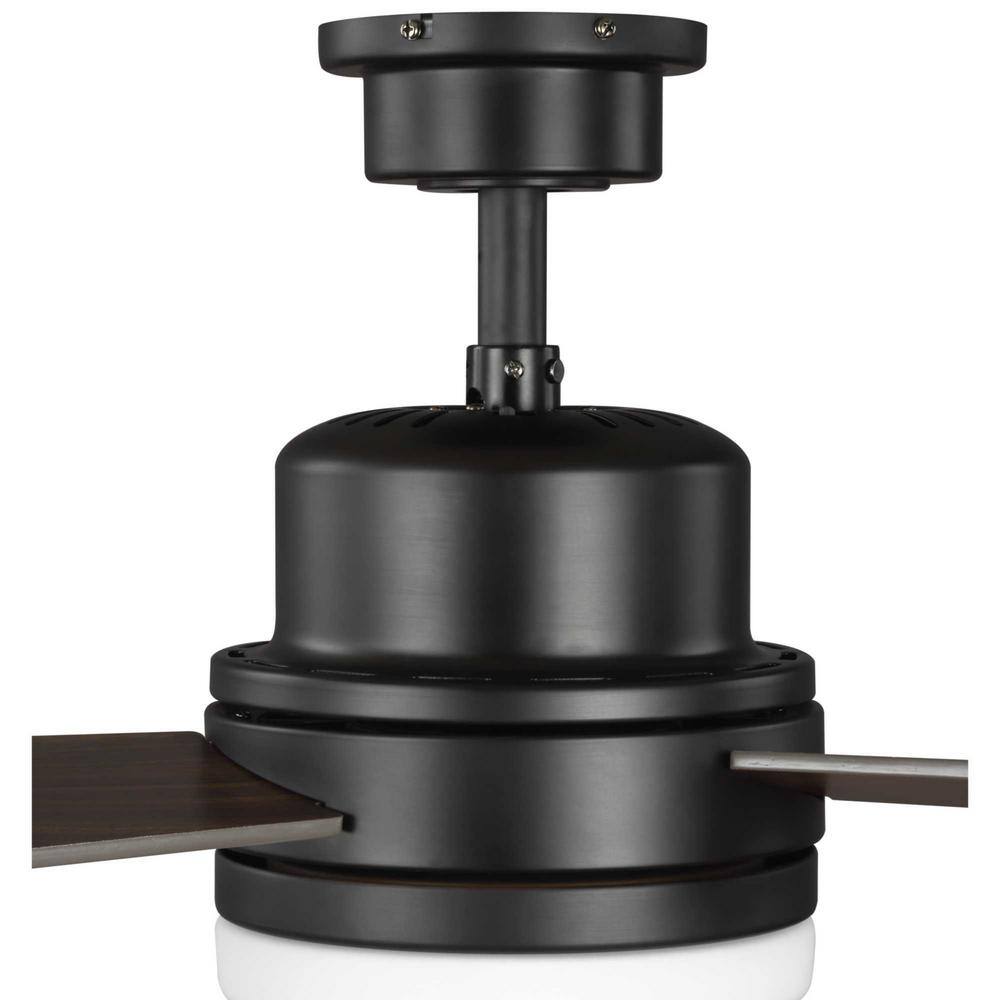 Trevina II 52" Architectural Bronze Ceiling Fan with LED Light