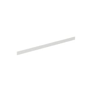 Littleton 3 in. W X 96 in. H X 0.63 in. D in Painted Gray Cabinet Filler Strip