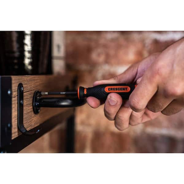 Crescent Diamond Tip Phillips, Slotted, and Torx Screwdriver Set