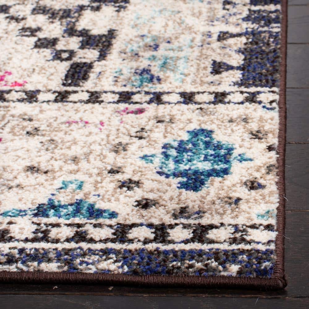 Madison Black and Yellow 8' x 10' Geometric Area Rug