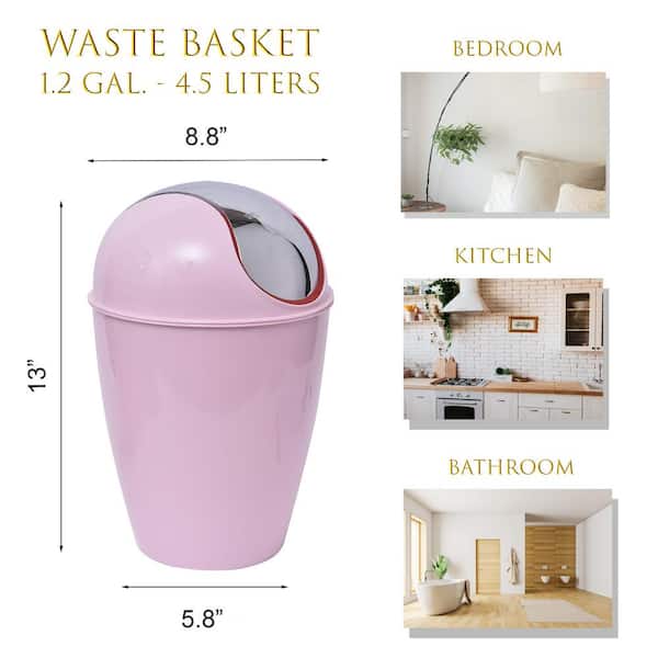 Classified Kitchen Bathroom Toilet Storage Narrow Type Trash Can Living  Room Paper Basket Waste Bin with Lid - China Trash Can and Dustbin price