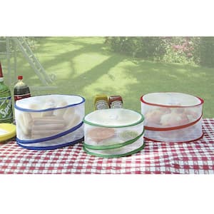 Pop Up Outdoor Food Covers (Set of 3)
