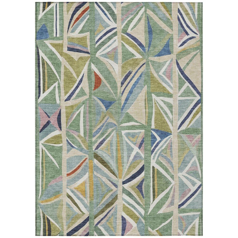 Chantille Machine Washable Indoor/Outdoor Abstract ACN2253 Sage 10 ft. x 14 ft. Area Rug price history on PriceWatchPro