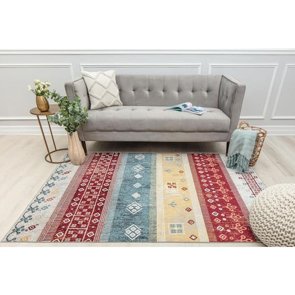Cape Patchwork 2 ft. x 4 ft. Indoor Area Rug
