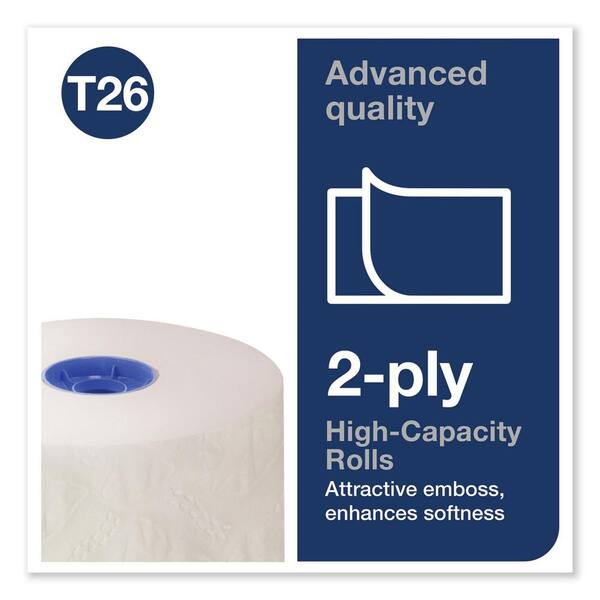 TORK Advanced High Capacity Toilet Paper Septic Safe 2-Ply